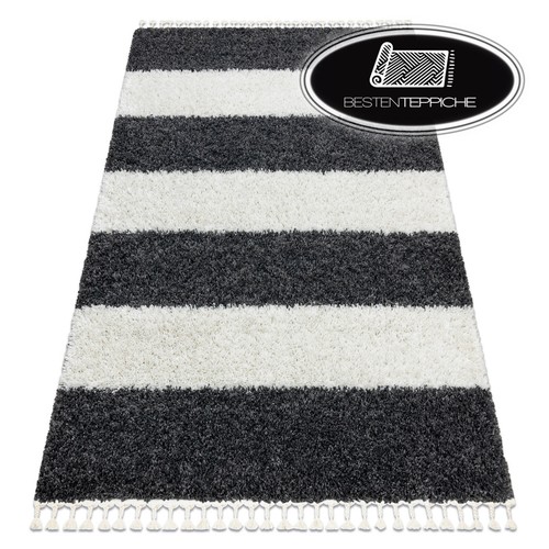 Tapis berbère shaggy moderne - berbère,