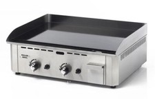 Plancha pro gaz 2 feux 60 cm