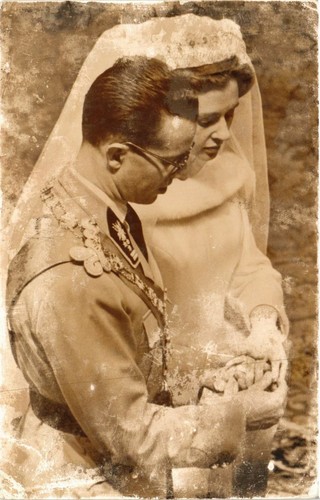 Cpa roi baudouin - cpa,