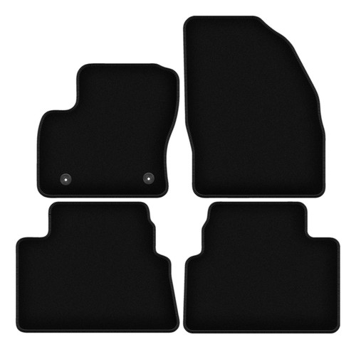 Tapis sol velours noir - tapis,