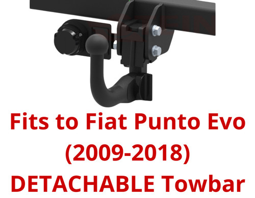 Attelage détachable pour - détachable, fiat