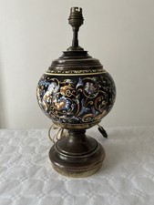 Gien lampe décor Renaissance