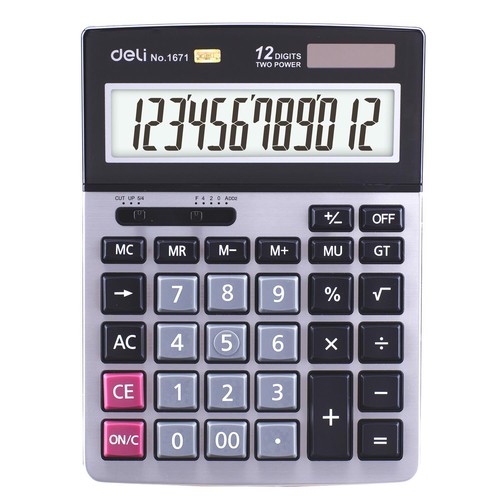 E1671 deli calculatrice - deli,