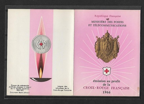 Carnet croix rouge 1966 - carnet,
