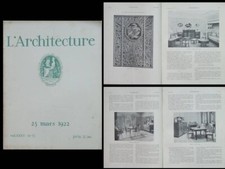 L'ARCHITECTURE N°6 1922