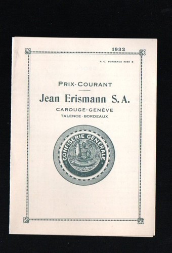 Vieux papiers tarif 1932 - papiers,