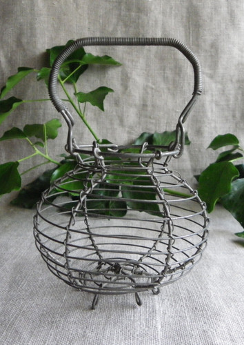 Ancien petit panier oeufs - ancien,
