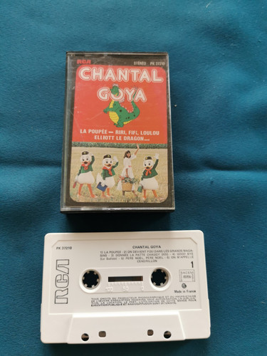 Chantal goya cassette audio - goya,