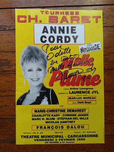 Affiche théâtre originale - affiche,