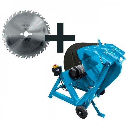 Lot scie bûches 3500w - scie, à