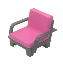 Playmobil * MODERN HOUSE * Grey & Pink Armchair Living Room 5496