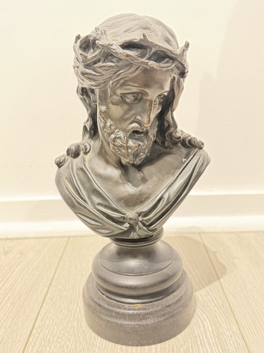 Statuette bronze jesus - en,