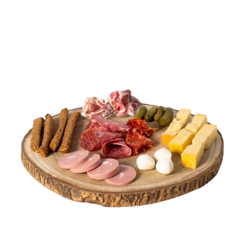 Plateau rond bois - en, pour