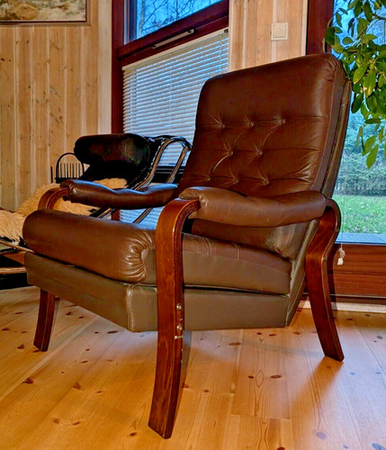 Fauteuil lounge vintage - lounge,