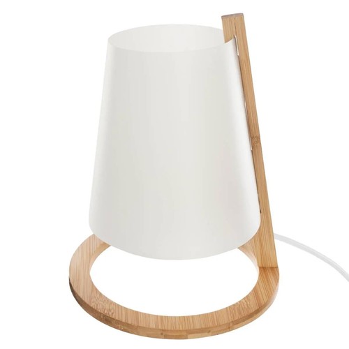 Lampe poser bambou 26cm - poser,