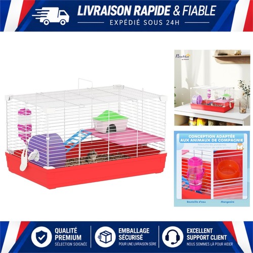 Pawhut cage pour hamster - pawhut,
