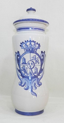 Magnifique albarello pot a - /,
