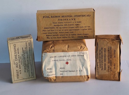 Militaria ww2 lot - usa, paquets