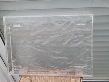 PLATEAU KARTELL DUNE DESING MARIO BELLINI RECTANGULAIRE 46x32 cm