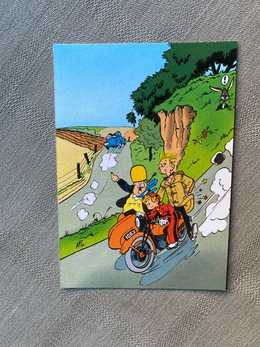 Franquin spirou carte - spirou, postale