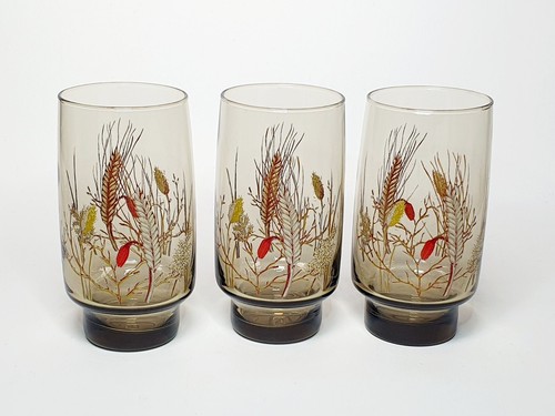Lot verres fumés - verres,