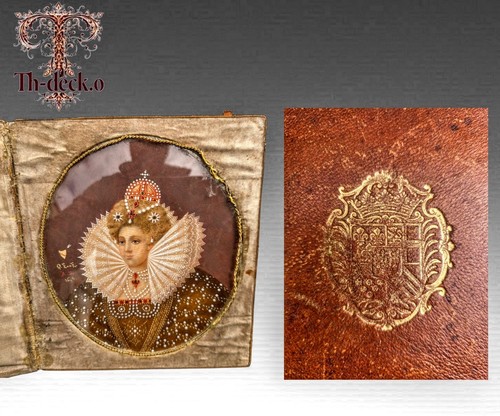 Miniature peinte portrait - peinte,