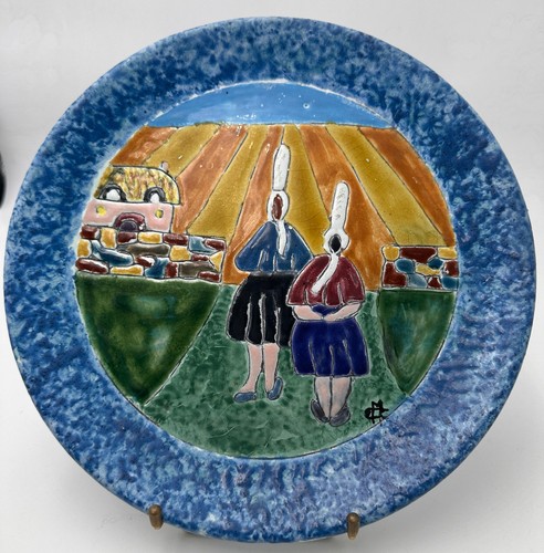 Rare assiette décorative