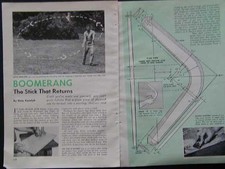 Boomerang Australian Make from Plywood *Easy* DIY HowTo build PLANS