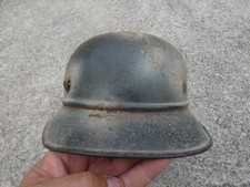 ALLEMAND WW2 Coque de Casque Allemande Luftschutz
