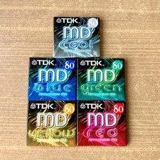 NEUF Lot 5 MiniDiscs