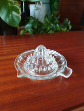 Vintage Glass Citrus Press