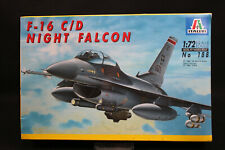 XY061 ITALERI 1/72 Model Airplane 188 F-16 C/D Night Falcon Year 1994 Ptitoys