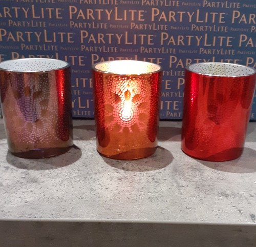 Partylite porte bougie lampion - bougie,