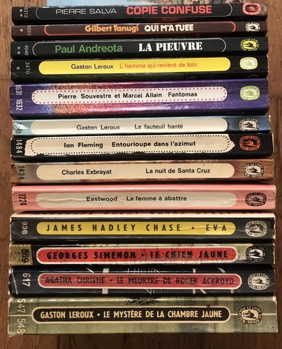 Lot livres poche - 13, anciens