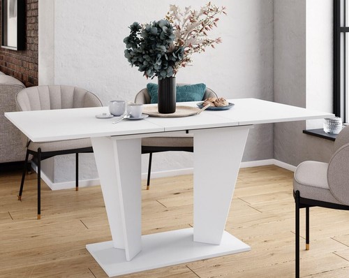 Table manger - table, blanc