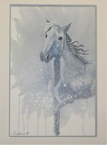 Original animal watercolor - original,