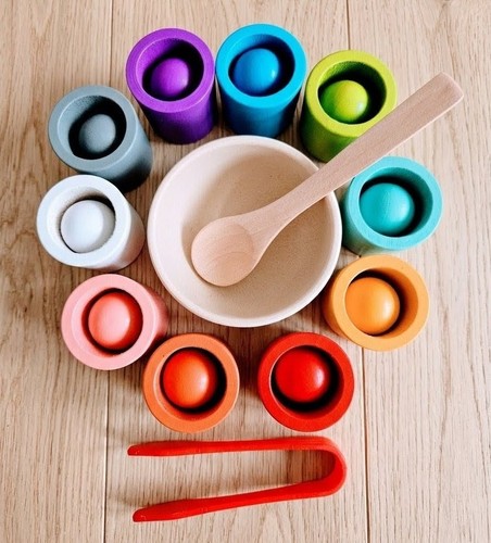 Jouet tri couleurs bois - jouet,