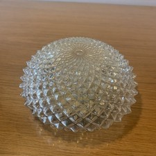 Vintage Iridescent Glass Ceiling Light Ref R