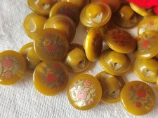 Lot 12 mignons boutons vintage