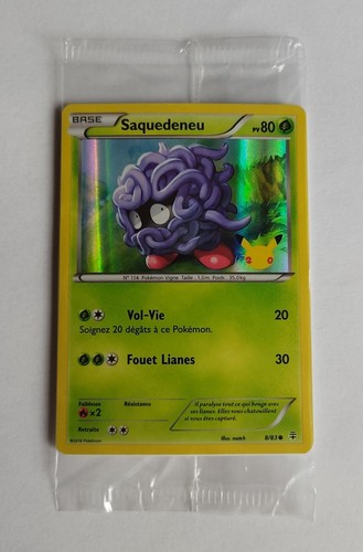 Carte pokemon holo saquedeneu - carte,