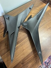 Aprilia RSV4  Carbon lower seat tank infill panels Tuono 1000 1100 2009 to 2020