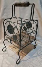 Ancien Porte 3 bouteilles en