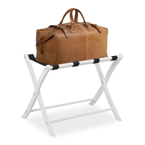 Porte bagages bois pliable - porte-bagages,
