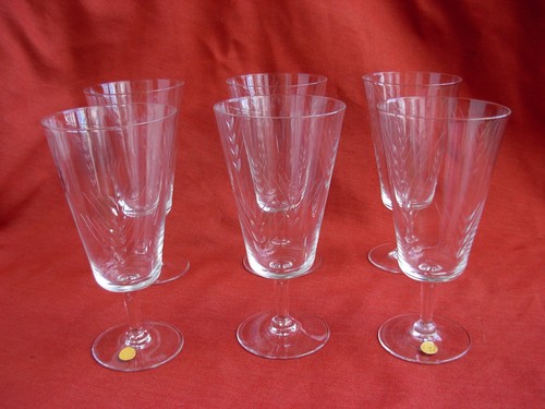 Serie de6 verres eau en - serie,
