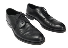 Hugo Boss Chaussures Homme (UK) 10.5 Bas Haut Bout D'Aile Lacet Cuir Oxford