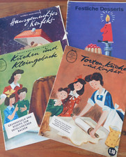 LOT 4 MAGAZINE de RECETTES patisserie cuisine SUISSE swiss NELLY HARTMANN IMHOF