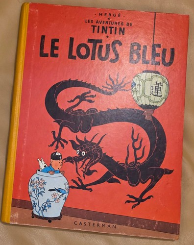 Tintin le lotus bleu - le, /