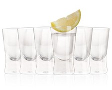 ® Shot Glasses 25ml/2.5cl | Pack of 6 Liquor Glasses | Vodka Glass | Sho...