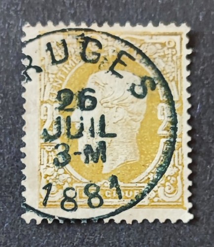 Timbre belgique belgie 1869 - timbre,