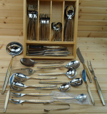 BSF INOX Germany 77 Pieces Dinner Salad Forks Tea Table Spoons Knives ++-Serving